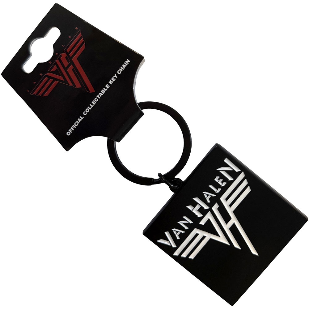 Van Halen - Retro Logo Sleutelhanger - Zwart